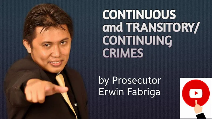 Continuous and Transitory/Continuing Crimes - DayDayNews