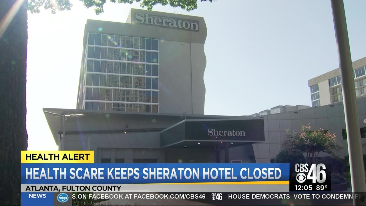 Atlanta Sheraton Hotel remains shutdown due to supsected cases of Legionnaires'