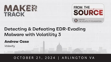 Detecting & Defeating EDR-Evading Malware with Volatility 3