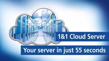 1&1 Cloud Server–Your server in just 55 seconds