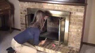 Condo Blues: How to Make a Gas Fireplace Chimney Balloon/Chimney Pillow