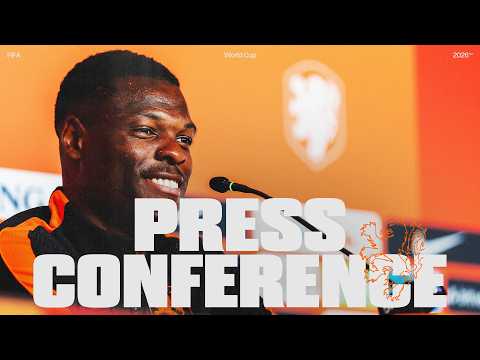 PRESS CONFERENCE 🎙️ Denzel Dumfries ahead of Tunisia - Nederland 🌎