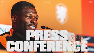 PRESS CONFERENCE 🎙️ Denzel Dumfries ahead of Tunisia - Nederland 🌎