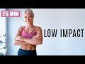 25 MIN LOW IMPACT WORKOUT - FULL BODY HIIT (No Equipment, No Jumping, No Repeat)