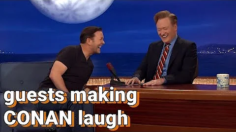 Guests making Conan laugh | COMPILATION - DayDayNews