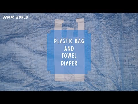 #3 Plastic bag and towel diaper - HOW TO CRAFT SAFETY