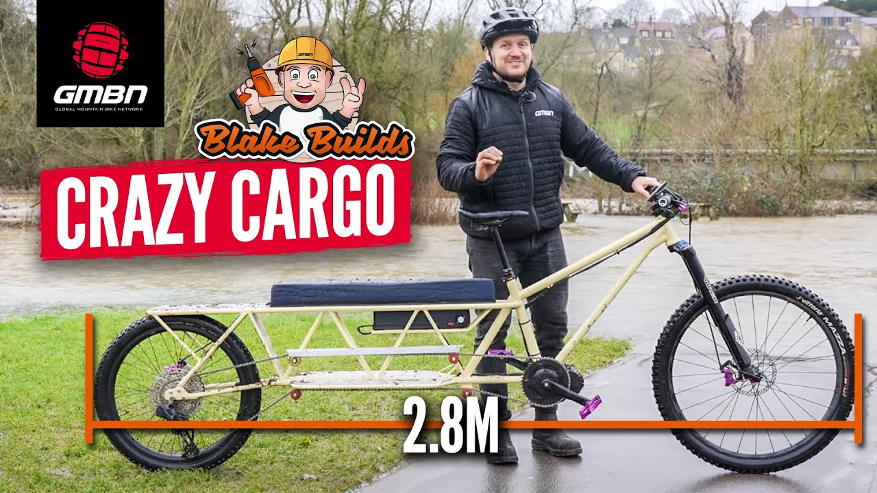 I Built A Super Powerful Cargo Bike In My Garage! | Blake Builds