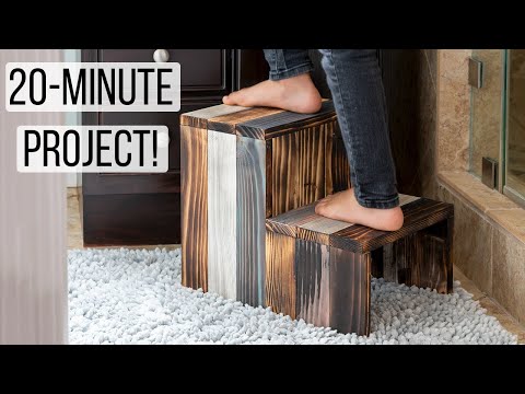 ვიდეო: Diy Step-stool: ნახატები ხისგან დამზადებული მარტივი მოდელის ზომებით. როგორ გააკეთოთ ხის გარდაქმნის კიბე?