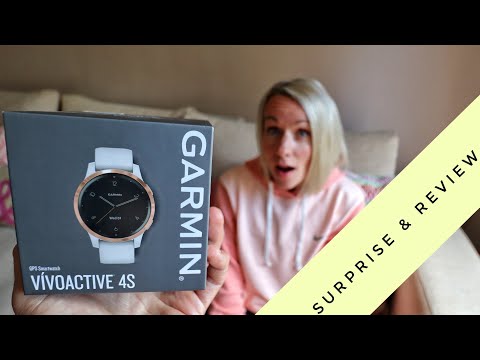 I SUPRISED her with the Garmin Vivoactive 4S