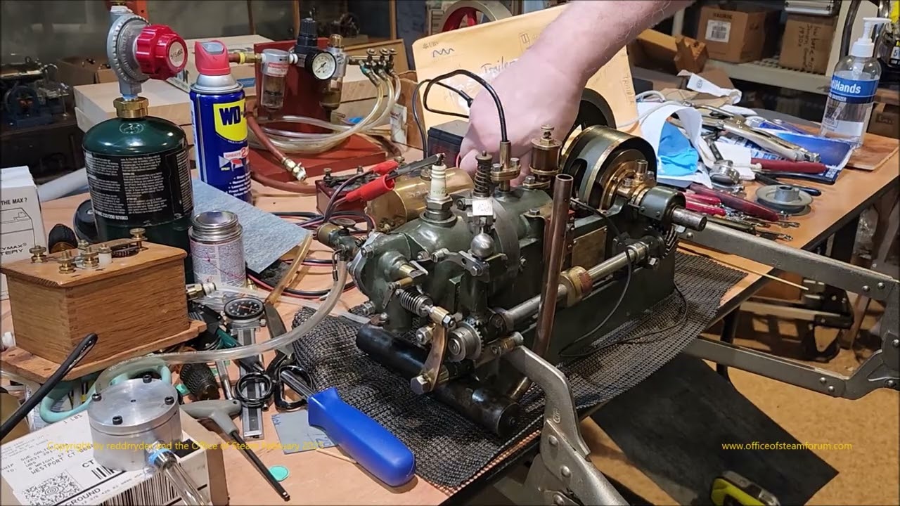 Stuart Turner 800  1/4 HP Side Shaft Gas Engine  Work in Progress Update