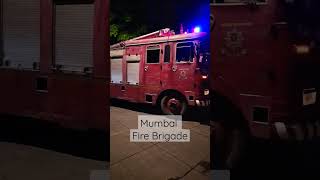 Mumbai Fire Brigade Van  Emergency Services shortsviral short firebrigade firefighter
