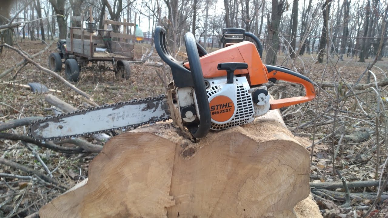 Штиль 250 видео. Stihl MS 250 C-be карбюратор. Штиль сборщик листьев.