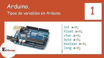 Tipos de VARIABLES en ARDUINO #3  👌