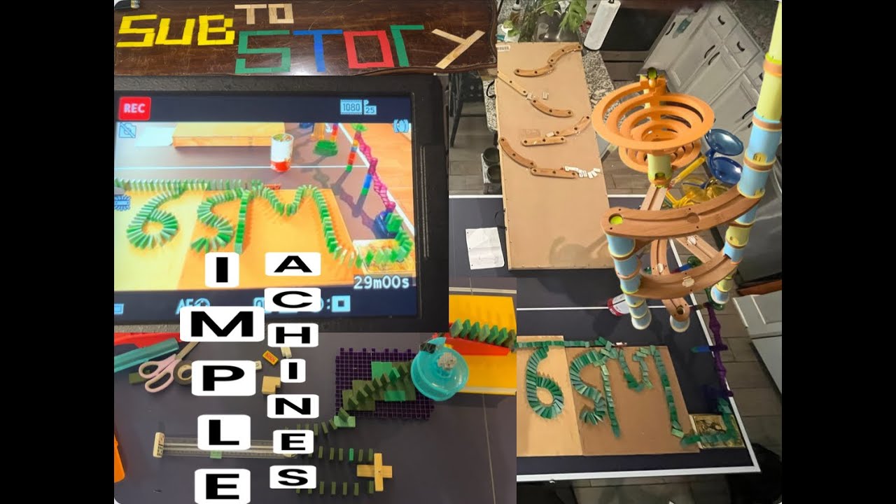 Vex Simple Machine Rube Six Simple Machines Rube Goldberg BLOOPERS - YouTube