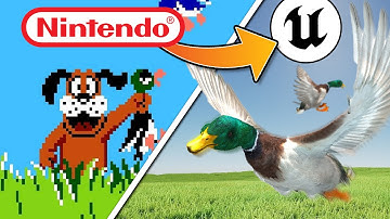 Remaking DUCK HUNT in Unreal Engine 5