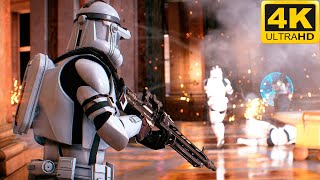 DREADNOUGHT ASSAULT: Clone Troopers vs CIS Battle Droids - Star Wars: Battlefront 2 (PS5, 4K, HDR)