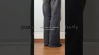 pants that sit perfectly on your shoes🫷🏻#pants #shoes #outfit #viral