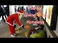 Santa Spreads Holiday Cheer | Giving To Homeless