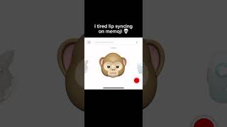 I Tried Lip Syncing On Memoji