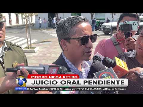 FISCALÍA ESPERA QUE TRIBUNAL DE JUSTICIA INICIE JUICIO CONTRA EVO MORALES