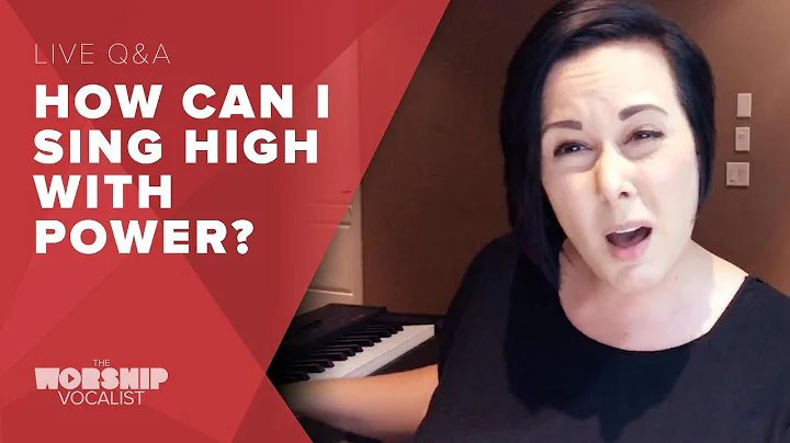 How can I sing high with power? - Live Q&A with Ch...