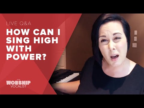 How can I sing high with power? - Live Q&A with Charmaine Brown