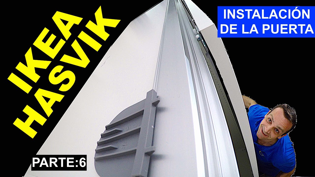 Instalación puertas correderas IKEA PARTE 6 - YouTube