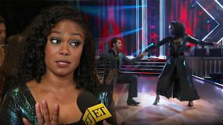 Tatyana Ali Reacts to ‘Breakthrough’ Night on DWTS (Exclusive)