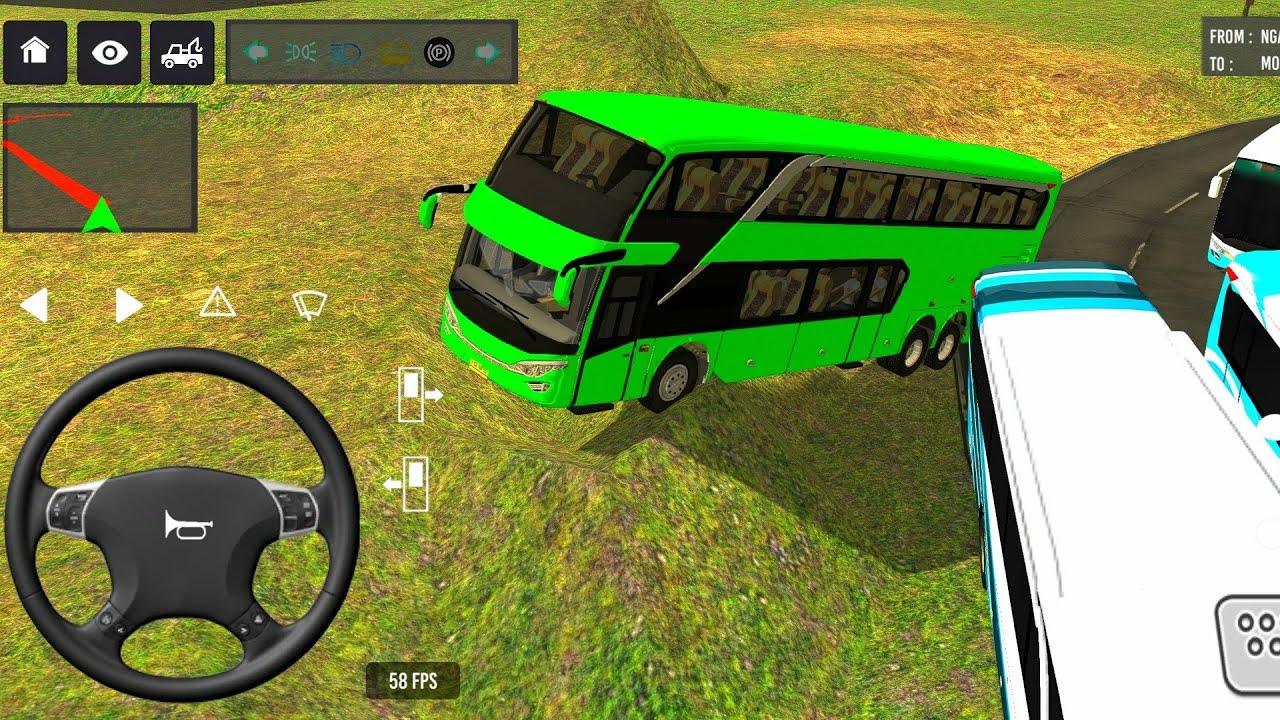 New Euro Coach Bus Driving 🚌😍 | Coach Bus Simulator Part 1 | Android Gameplay