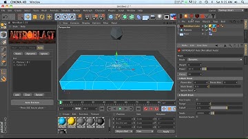 Cinema 4D Tut: NitroBlast Plugin Auto Break