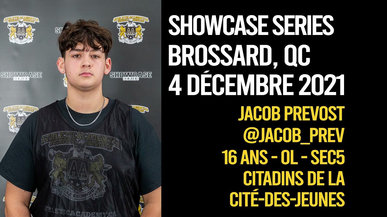 Jacob Prévost  - Cité des Jeunes - Athletic Academy Showcase Series 2021