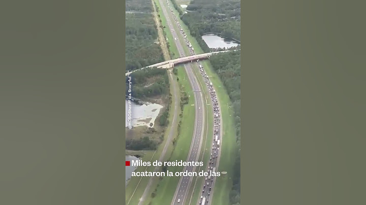 Inician las evacuaciones por el huracán Milton | Noticias Telemundo