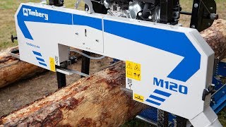 Timbery M120 Sawmill - Simple - Compact - Convenient