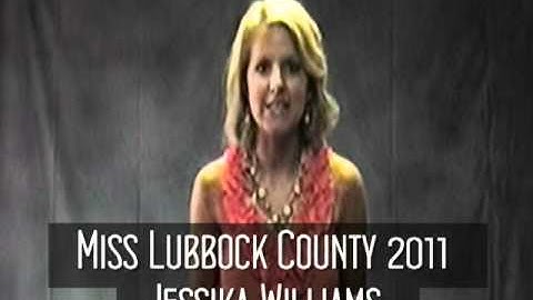 Miss Lubbock County 2011 Jessika Williams