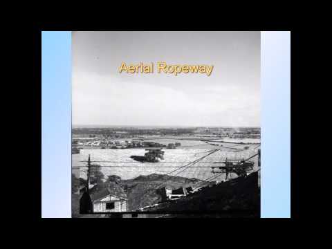 Llay Colliery, Wrexham panorama 1957