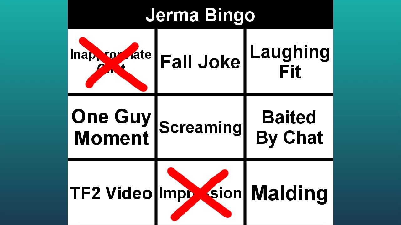 Jerma Bingo