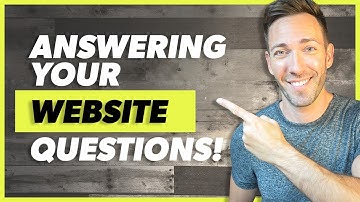Your Website Questions Answered!