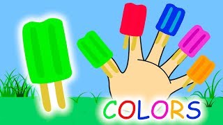 Baby Song Learn Colors With Ice Cream Finger Family Color Song for Kids Nursery Rhymes