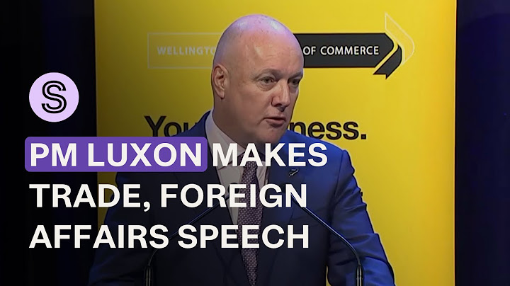 Luxon offers rebuke to Trump's world view in trade, foreign affairs speech | Stuff.co.nz
