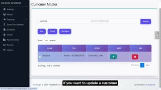 GoFinicky SmartDesk | How to Manage Customers with Customer Master
