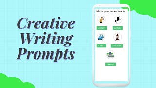 Creative Writing Prompts App screenshot 1