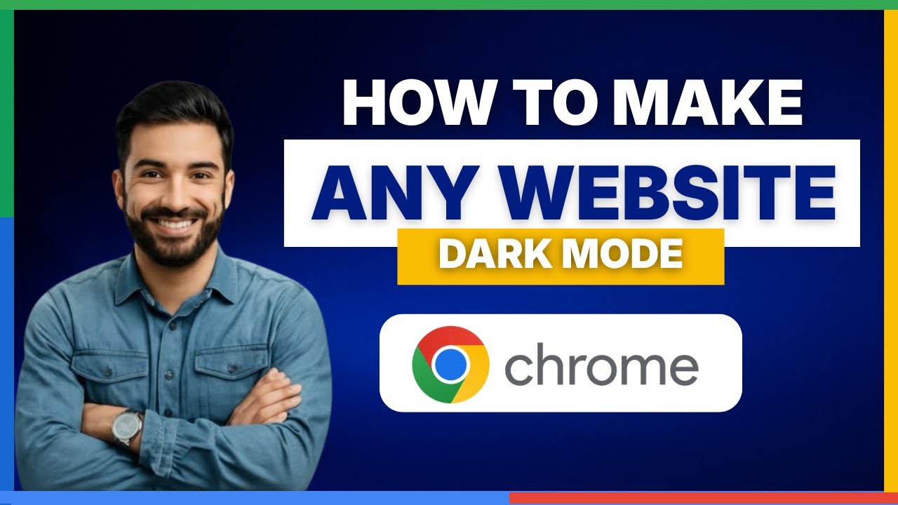 How to make any website dark mode in Google Chrome [FULL GUIDE]