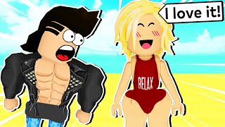 helping my wife BUY DESIGNER CLOTHES IN ROBLOX...