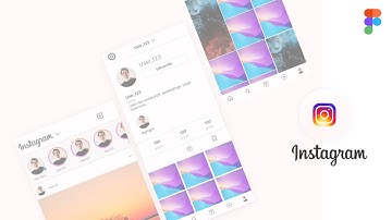 Figma | Instagram App Design