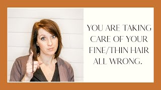 Do These Things If You Have Finethinning Hair.