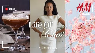 VLOG #:25 H&M Try On Haul, Juicing, Brunch and Happy Hour, Model Fittings For Fashion Week!