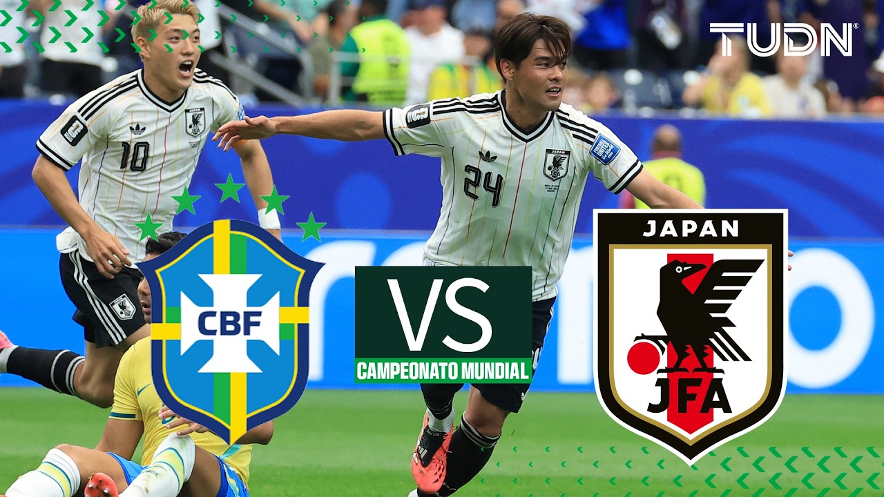 MEDIO TIEMPO: Japón sorprende a Brasil | TUDN