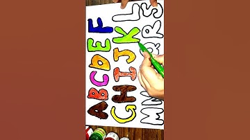 Learn alphabets a to z for toddlers #shorts