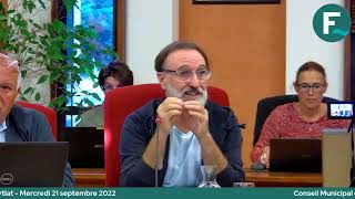 Conseil Municipal 21/09/2022