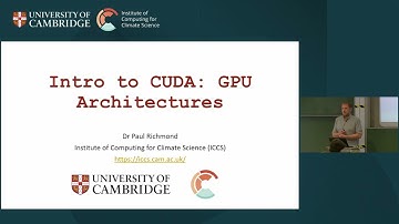 Day 2 - Introduction to GPU Programming Teaching  - Paul Richmond